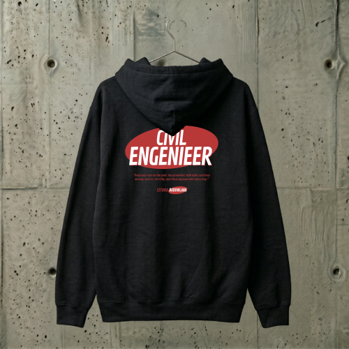 Hoodie Black Civil Engenieer.png