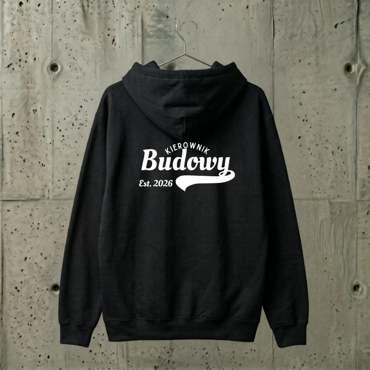 Hoodie Black Kierownik budowy.png